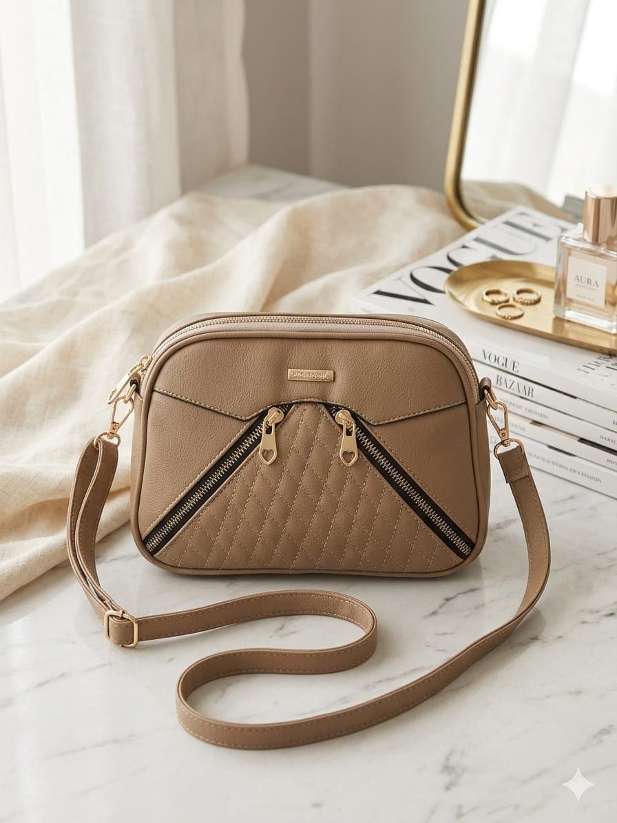 Double Chain Side Bag/Ladies Bag/Women Bag Chain Design Bag For Women