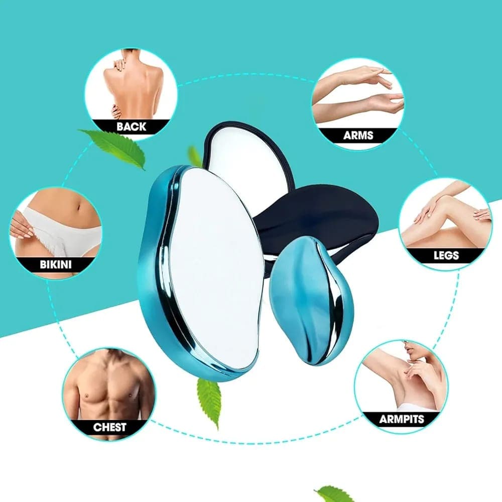 Nano Hair Remover, Reusable Hair Removal Without Shaving Crystal Hair Remover 5