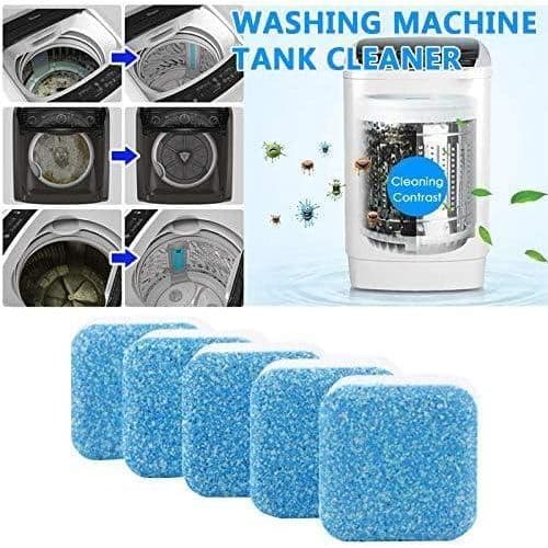 12 pcs Set Washing Machine Cleaner Tablet / Tub Cleaner / Drum Cleaner / Front And Top Load 7