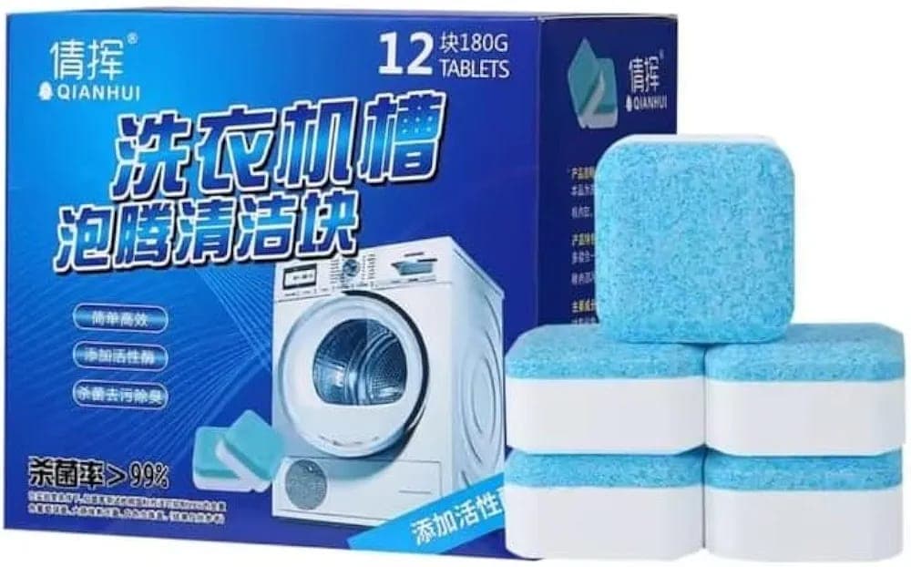 12 pcs Set Washing Machine Cleaner Tablet / Tub Cleaner / Drum Cleaner / Front And Top Load 5