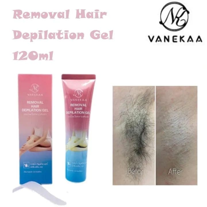 Vanekaa Hair Removal Depilation Gel - 120ml 1