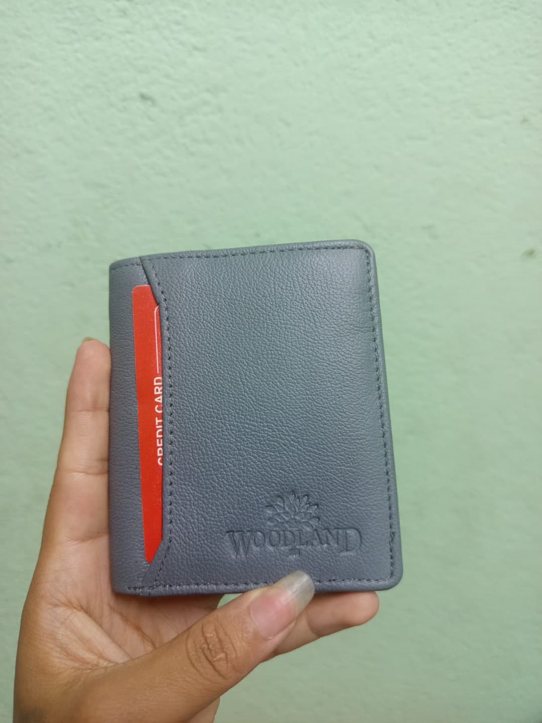 Slim Wallet Mini Wallet Holder Card Purse Leather Wallet 2