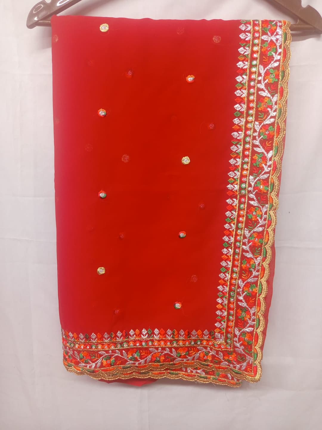  Wrinkle Saree For Women  4