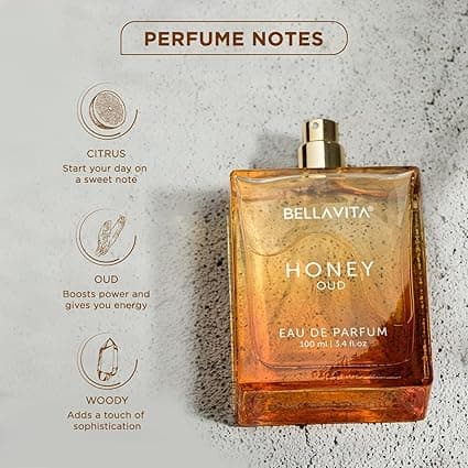 Bella Vita Honey Oud Unisex Eau De Parfum 100ml | Premium, Long Lasting Sweet & Spicy Fragrance for Men & Women 6
