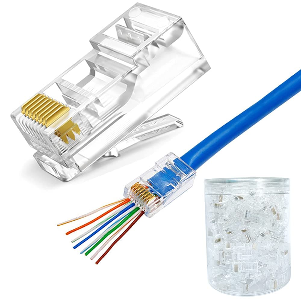 Pass Thru RJ45 Jacks 1