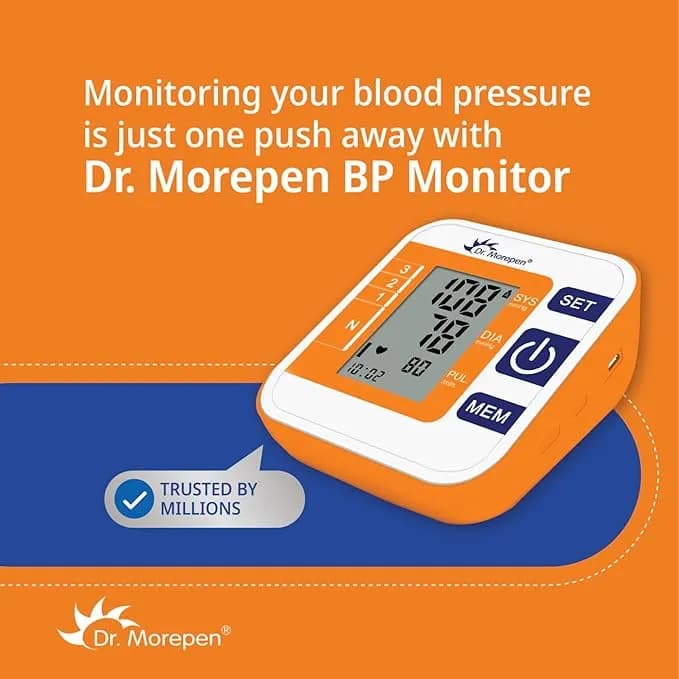 Dr. Morepen Automatic Blood Pressure Machine BP - 14 5