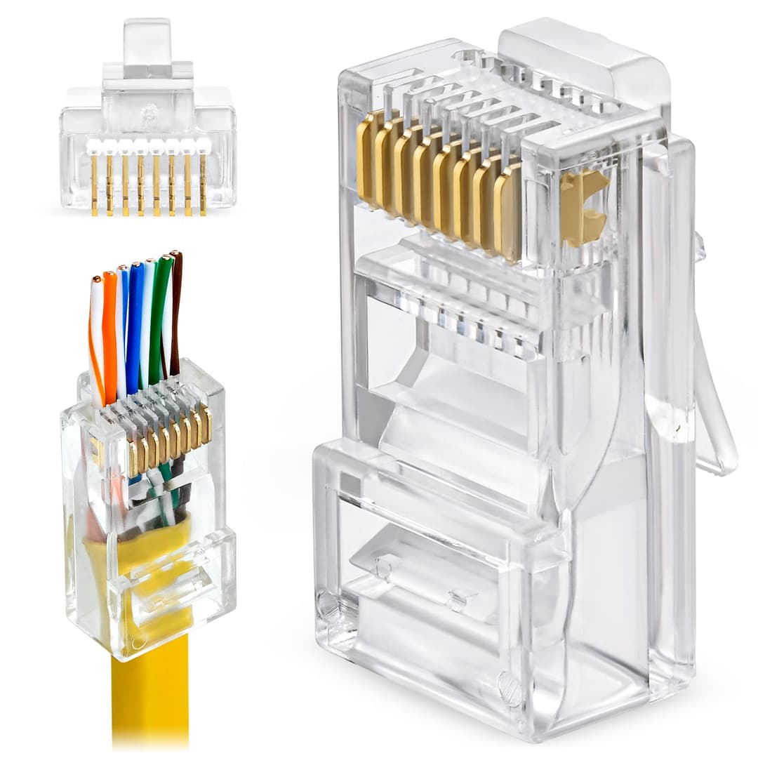Pass Thru RJ45 Jacks