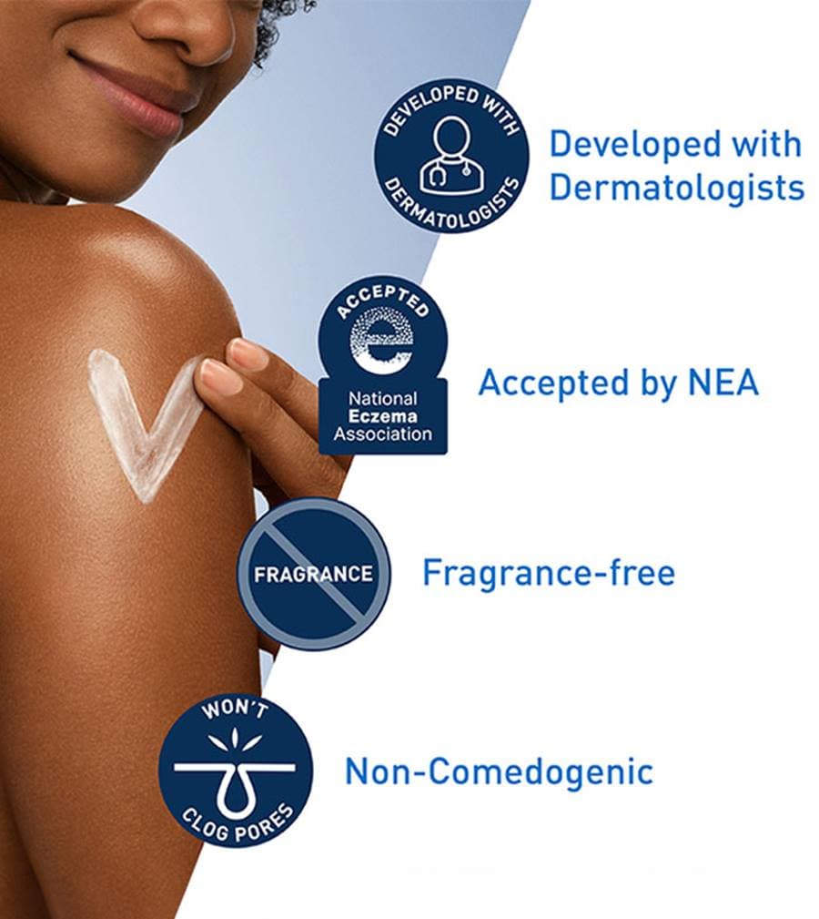 Cerave Daily Moisturizing Lotion 237ml, Cera Ve Daily Moisturizer, Face Hydrator, Gentle daily moisturizer 3