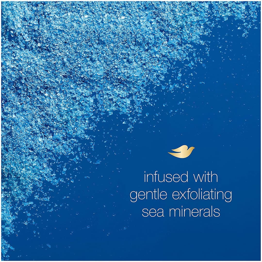 Dove Body Wash Instantly Reveals Visibly Smoother Skin Gentle Exfoliating Effectively Washes Away Bacteria While Nourishing Your Skin, 550ml 1