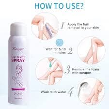 Kingyes Silky Beauty Spray Hair Removal 150 ML 2