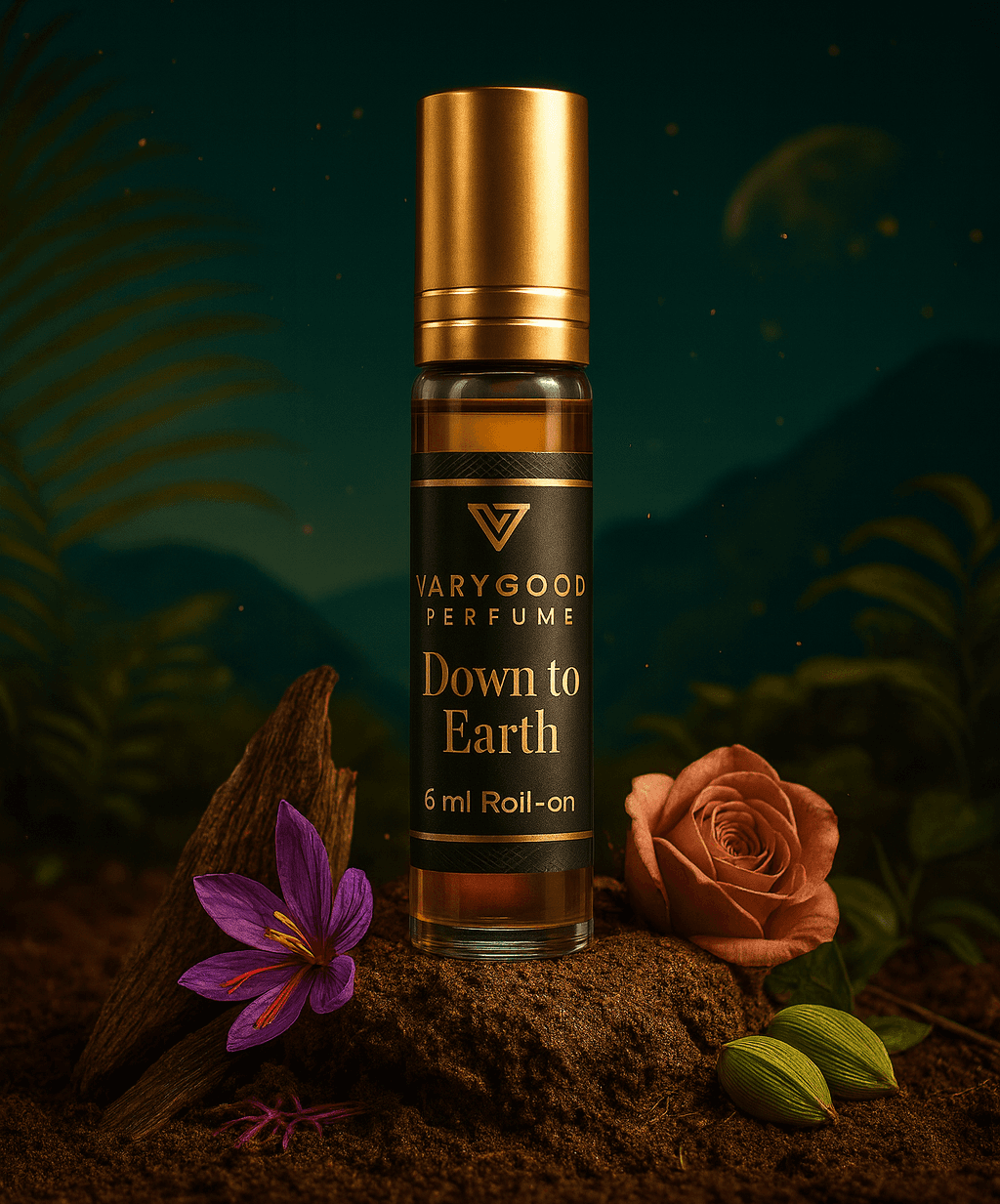 VaryGood Perfumes Signature Attar Collection (4x6ml) – Acqua Breeze, Moon Dance, KTM Vibes & Down To Earth | Premium Long-Lasting Perfumes for Men & Women 4