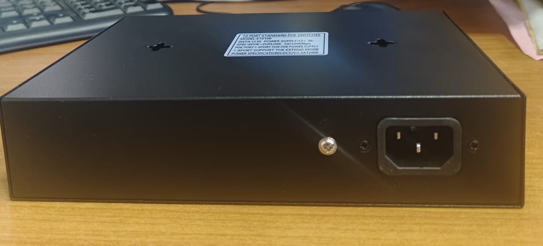 10 PORT STANDARD POE SWITCHES MODEL: X1010B 2