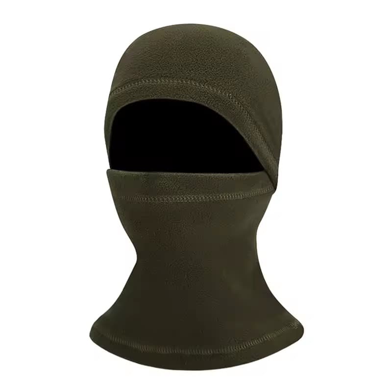 Winter Thermal Fleece Motorcycle Balaclava Full Face Mask Cycling Hood Sports Running Neck Warmer Men's Cover Hat 4