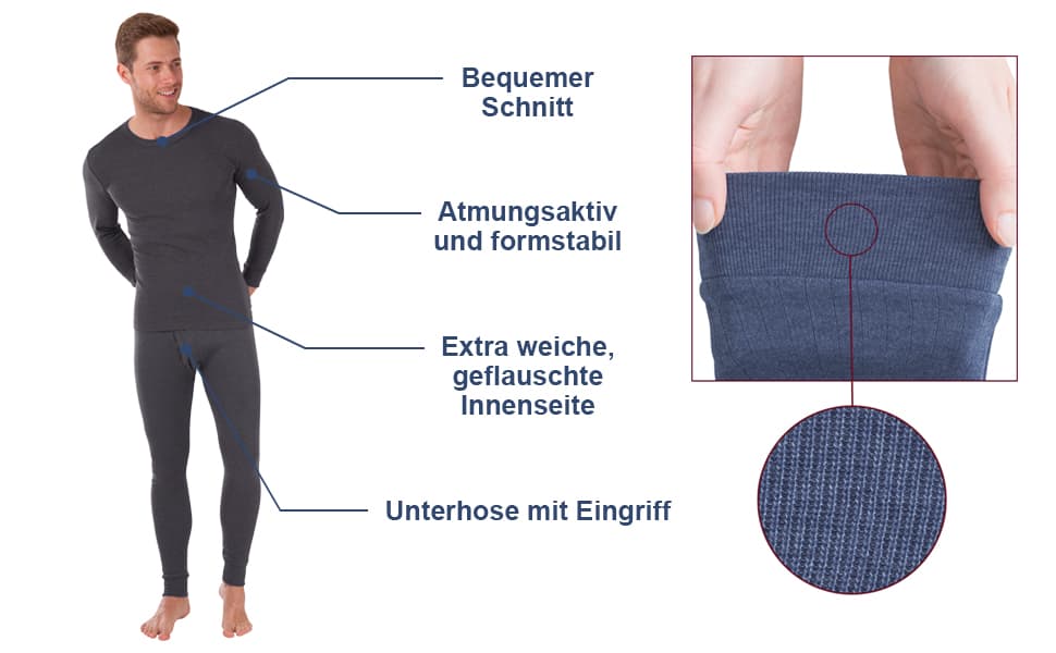 Thermocot Men'S Cotton Thermal Set (Sweet With Inner Trouser) 3