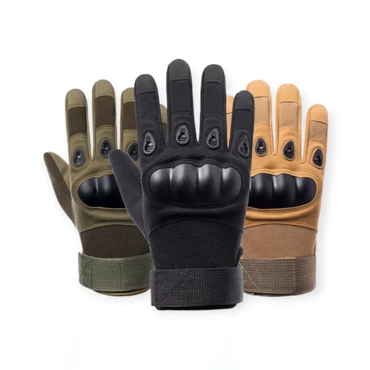 Gym Tactical Fitness Outdoor Protective Shell Antiskid Workout Riding Gloves For Men