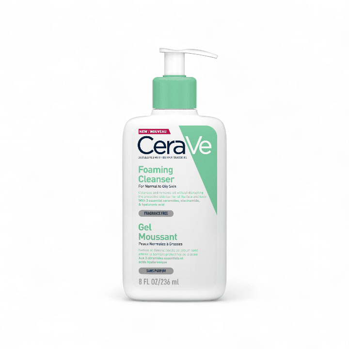 CeraVe Foaming Facial Cleanser for Normal to Oily Skin-236 ml