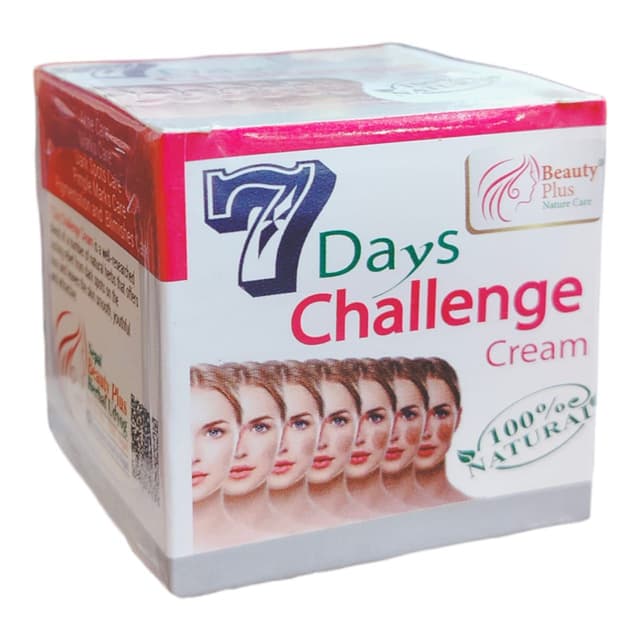 7 Seven Days Challenge Cream 20gm Beauty Plus