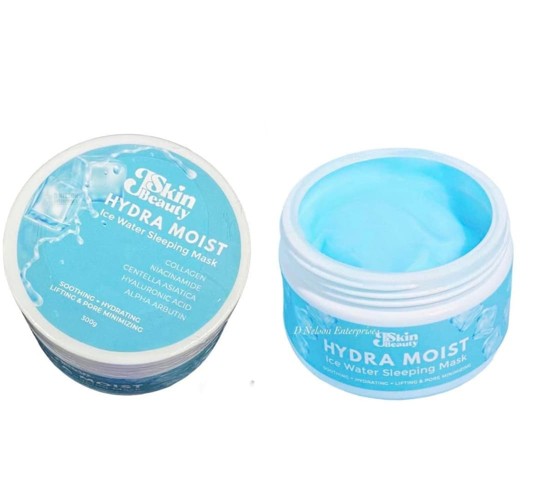 JSkin Beauty Hydra Moist Ice Water Sleeping Mask-300gm Made in Philippines Hydramoist 4