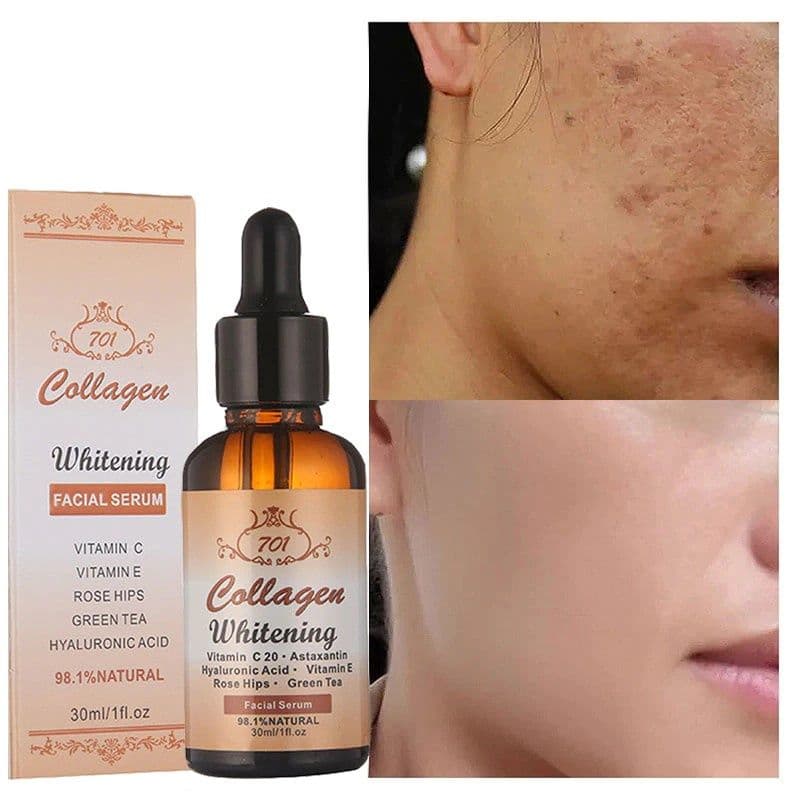 COLLAGEN Facial Serum With Hyaluronic Acid and Multivitamins - 30ml 1