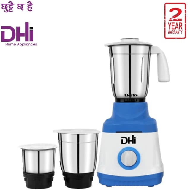 DHI India DH-MG55013J 5500W 3 Jar Mixer Grinder 9*