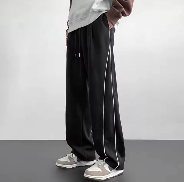 Mew Winter Special Side Stripe Balloon Trauser Unisex For Women