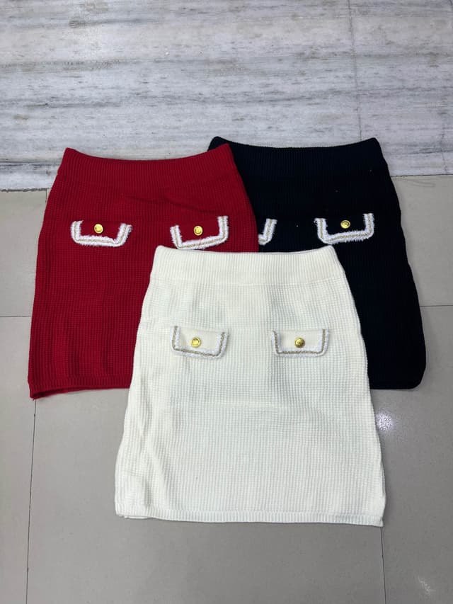New Woolen Free Size Skirt Fit For 26,27,28,29,30 For Women