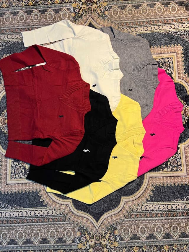 New Winter Special Free Size Vneck Full Sleeve Woolen Sweaters For Women
