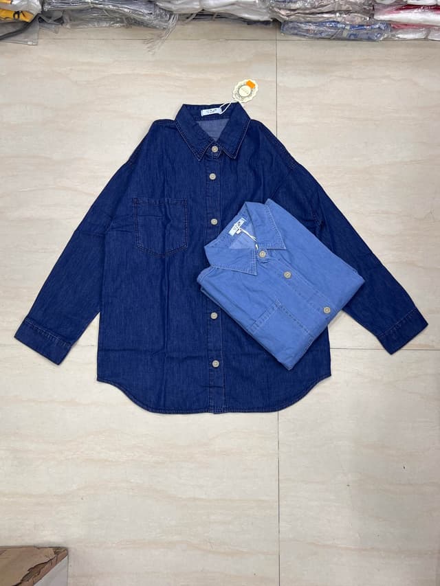 New Denim Full Sleeve Shirt for Women