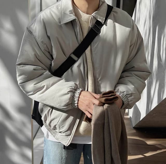 New Winter Special Plain Croup Unisex Jacket For Men