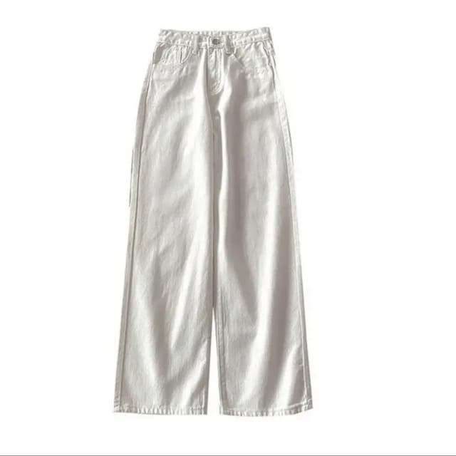 White Jeans Pant Oversize For Women