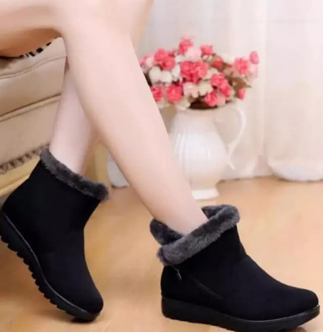 Women Winter Warm Snow Boots Fashionable Tassel Flat Platform Cotton Boots - ( Nep-3) - Fashion | Women's Footwear |