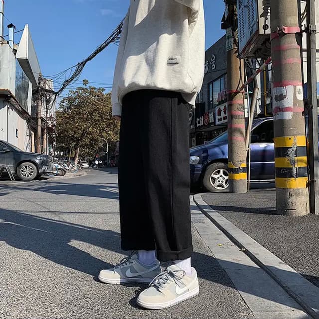 New Model Summer Black Baggy Pant For Men