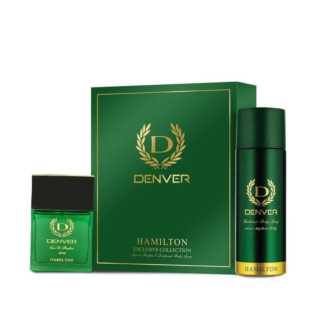 Denver Hamilton Perfume and Deo Combo Set - 60ml & 165 ml 1