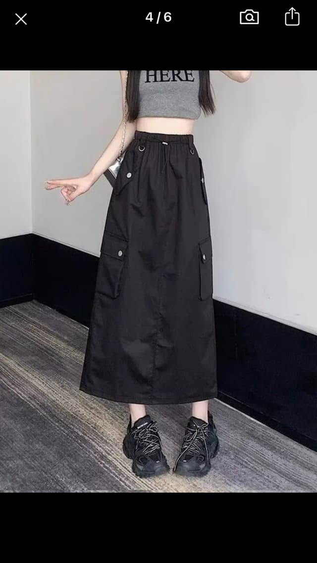 New Model Summer Side Packet Skirt For Women