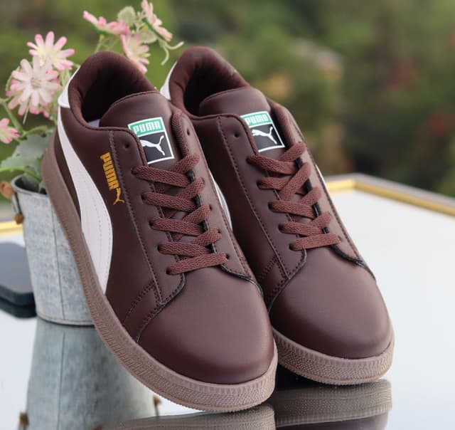 Urban Ace – Mocha Leather Classic Edition | Men’s Street Heritage Sneakers
