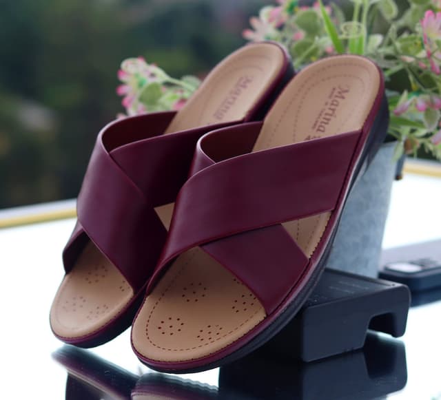 Korean OrthoSoft– Marina Women's Orthopedic Criss-Cross Comfort Sandal