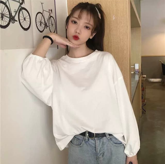 New Summer Full Sleeve Plain T shirt For Women