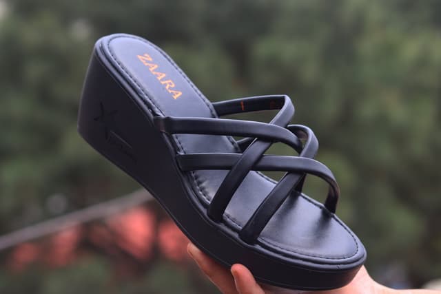 New Fashion Casual Wedge Heel Ladies Luxury 2024 Soft PU Sandals