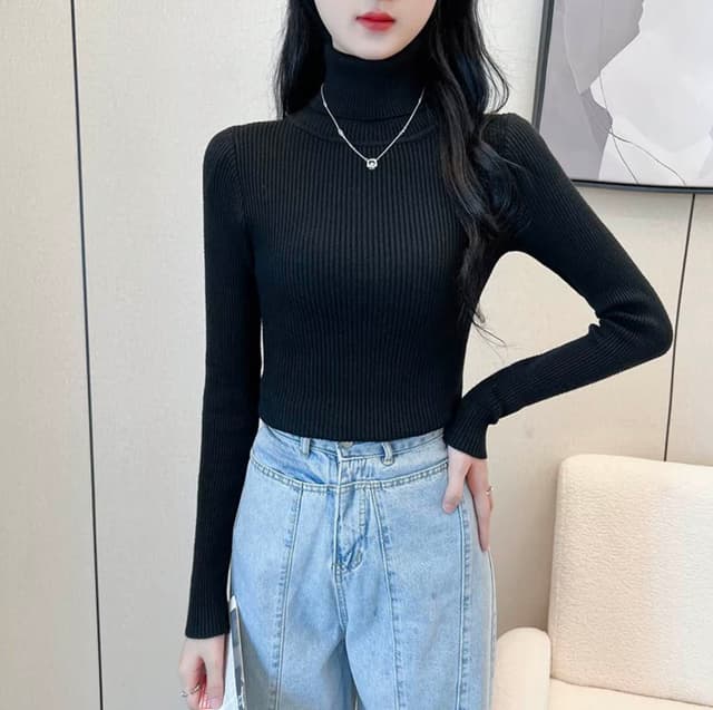New Winter Woolen Hineck Sweater Free Size For Women