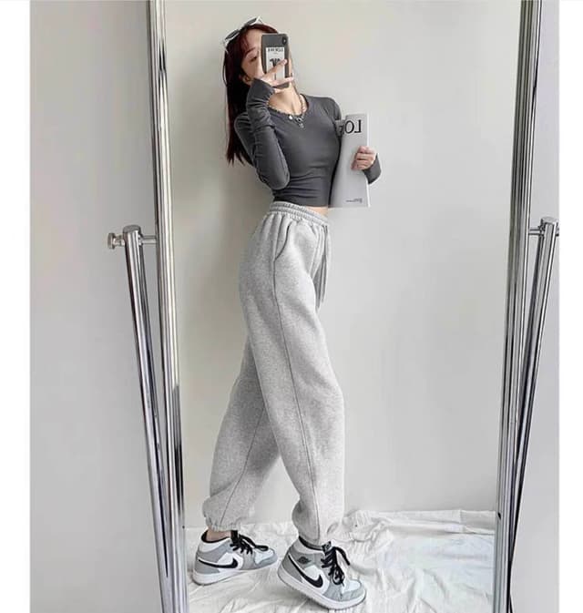 New Model Winter Special Inside Fur Free Joggers For Women
