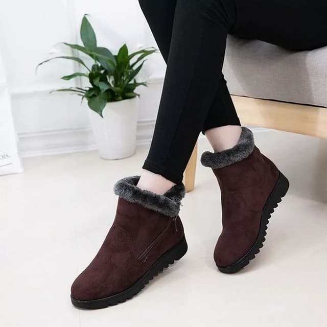 Winter Snow Flat Ankle Boots for Women - Fashion | Women's Footwear | Boots For Women | Shoes For Women |