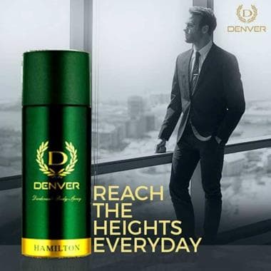 Denver Deodorant Spray For Men Hamilton 165ml
