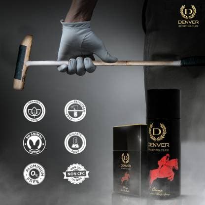 Denver Sporting Club Champ Perfume and Deo Combo Set  60ml 165 ml 2