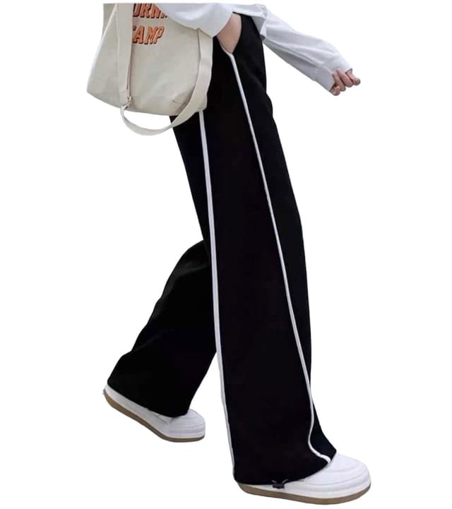 Trousers For Women Summer Cotton Blend Casual Baggy Style Multiple Colors