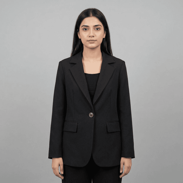 New Summer Special Full Sleeve One Bottom Ladies Blazer Coat For Women