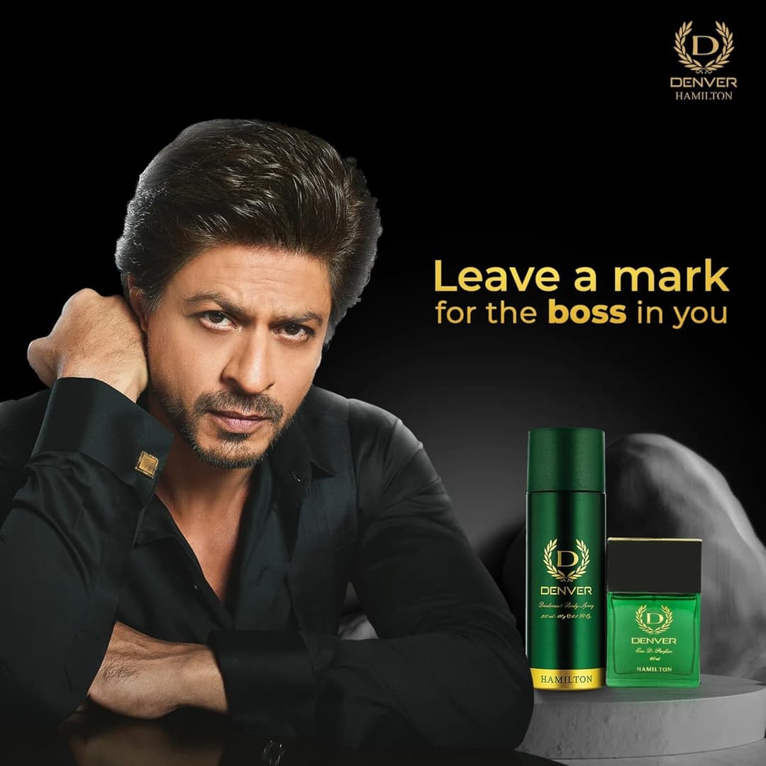 Denver Hamilton Perfume and Deo Combo Set - 60ml & 165 ml 6