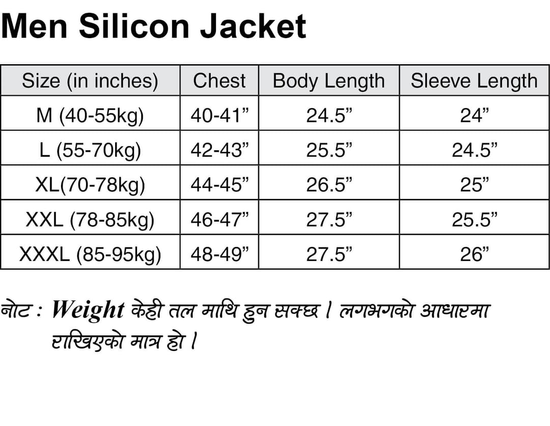 Moonstar 3 Layer Full Sleeve Hooded Silicon Winter Jacket For Men - Fashion | Multicolor 3