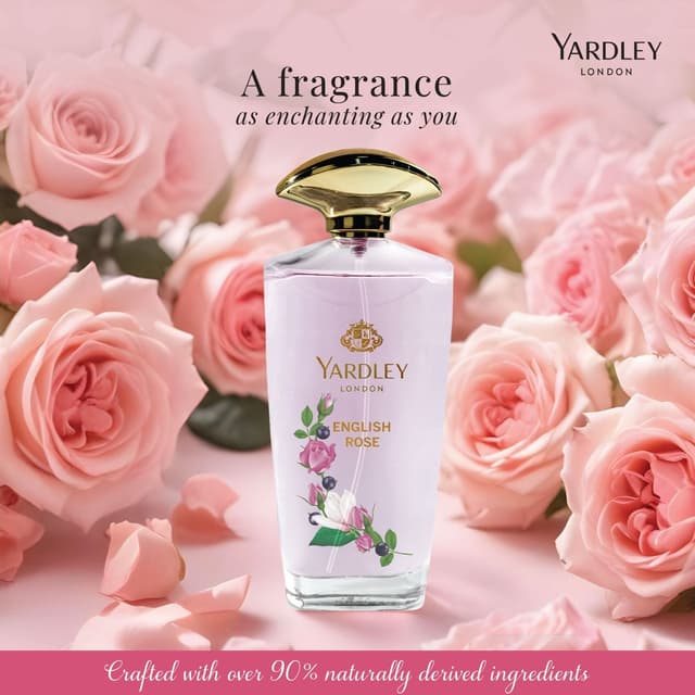 Yardley English Roses EDT Perfume for Women (100ml)