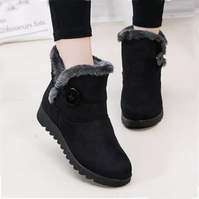 Warm Snow Tassel Flat Platform Cotton Boots for Women - Fashion | Women's Footwear | Boots For Women | Shoes For Women |