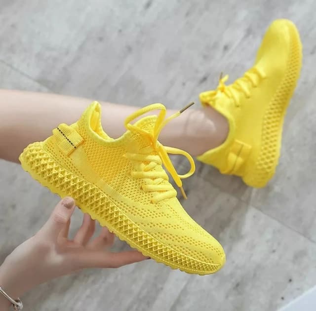 Luxurious Lace-Up Breathable Sneaker for Women